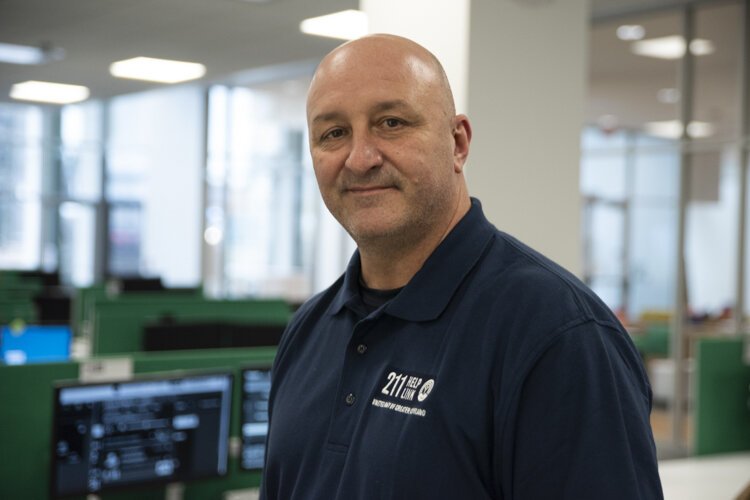 2-1-1 HelpLink Director Franco Formichelli