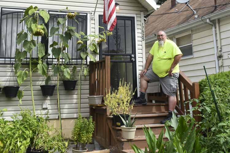 Bill Shelbrick, 42, is a more recent transplant to Lee-Harvard says he thinks the neighborhood’s community spirit is still going strong, noting that during and after he planted his garden in his front yard, many neighbors came by to talk to him.