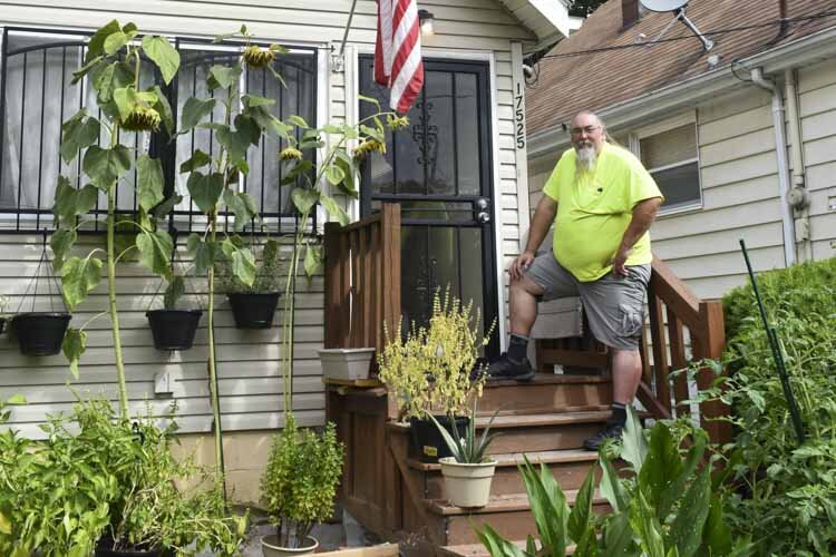 Bill Shelbrick, 42, is a more recent transplant to Lee-Harvard says he thinks the neighborhood’s community spirit is still going strong, noting that during and after he planted his garden in his front yard, many neighbors came by to talk to him. 