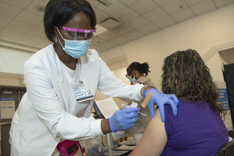 Lutheran Hospital Community Vaccinations.