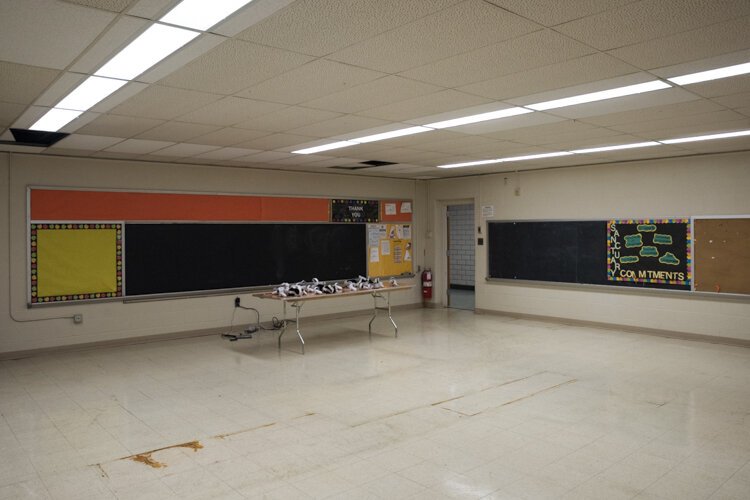 Inside MAGNET’s soon-to-be home at the corner of East 63rd Street and Chester Avenue, a former elementary school.