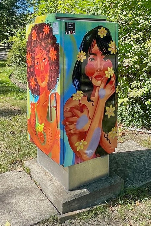 "Women of the World" by Alona Miller, Shaker Heights High School senior project student