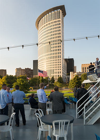 Back to the Future II - Cleveland Waterfront tour