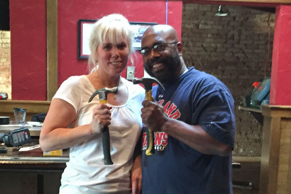 Rudy’s owners Amanda Elfers and Quintin Jones