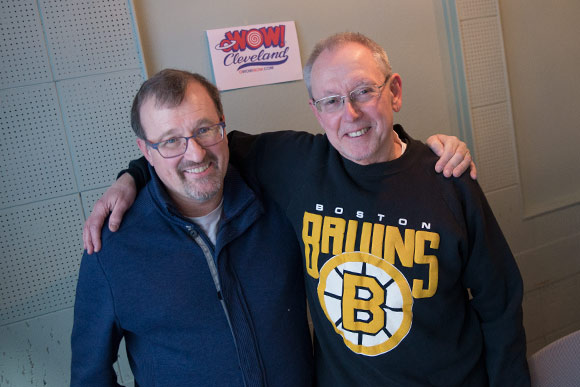 oWOW director of sales and marketing Jim Marchyshyn and John Gorman, oWOW chief content officer