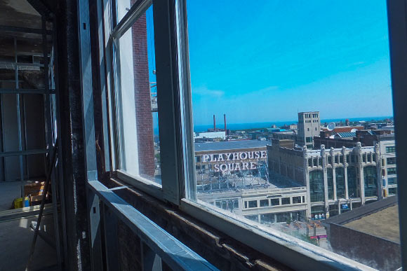 The Creswell view from upper floors