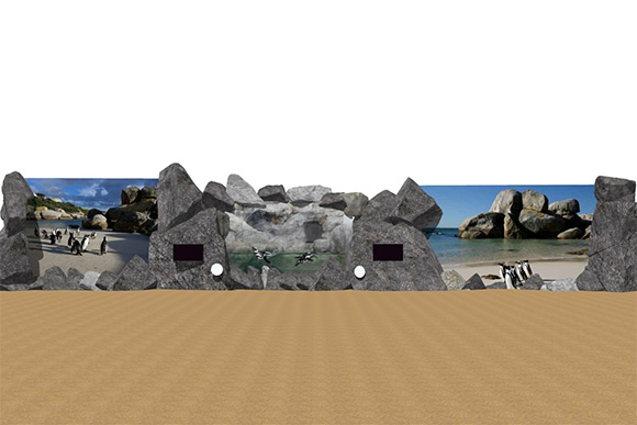 Penguin Shores facade