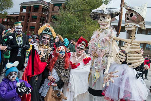 Dia de Muertos 2014 in Gordon Square