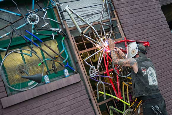 Graffiti Garages at Spang Mountain