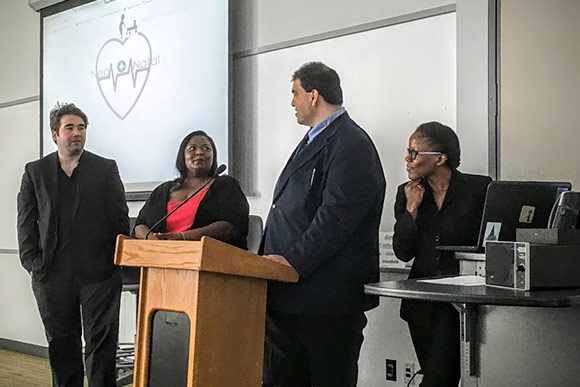 Cleveland Codes students showcase website project during  recent demo day