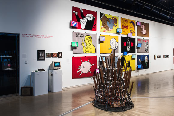 Mark Mothersbaugh: Myopia, installation view, Museum of Contemporary Art, Cleveland, 2016