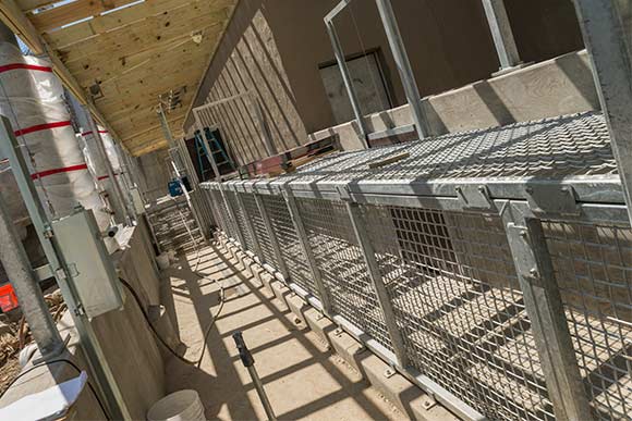 Rosebrough Tiger Passage during construction in April