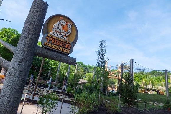 The new Rosebrough Tiger Passage at the Metroparks Zoo
