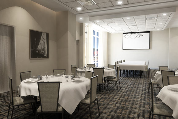 Holiday Inn Cleveland Clinic meeting room rendering