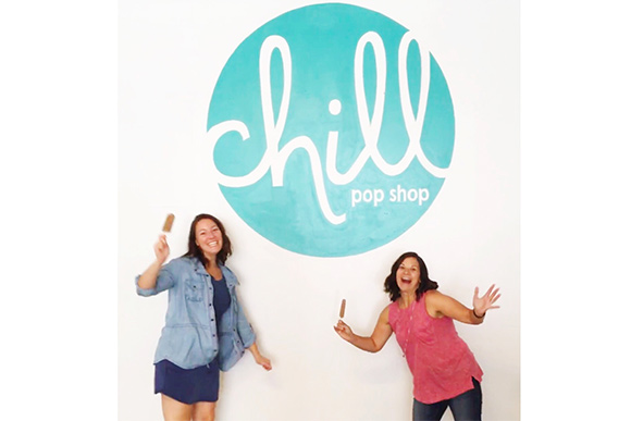 Maggie and Elizabeth Pryor of Chill Pop Shop