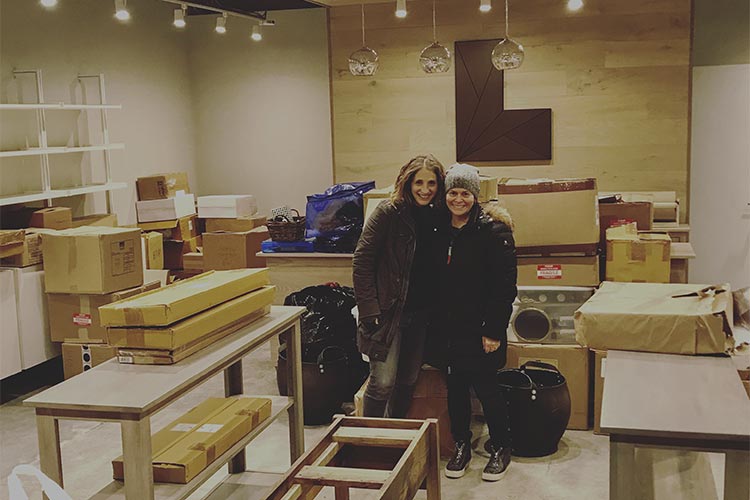 Robin McCann and Tamar Brecher of Luster