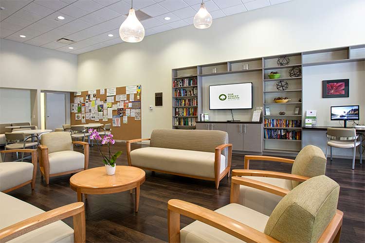 Oak Street Health community room in Chicago