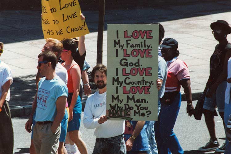 Cleveland Pride 1990 featured in Chapter Four
