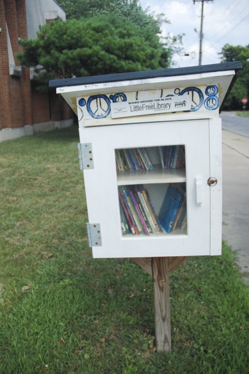Bolton has a Little Free Library where students and community members can borrow books