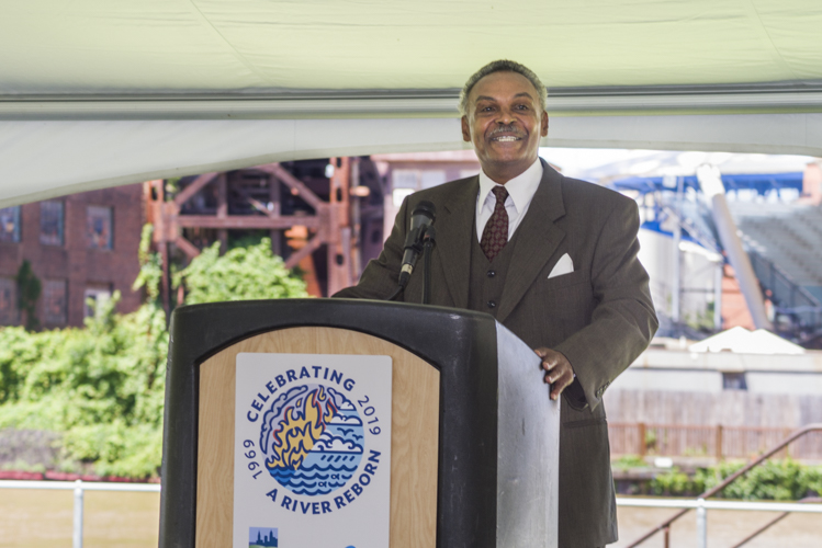 Former Cleveland Mayor Carl Stokes