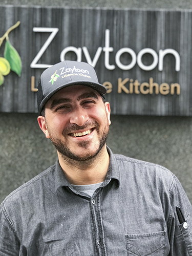 Chef David Ina from Zaytoon