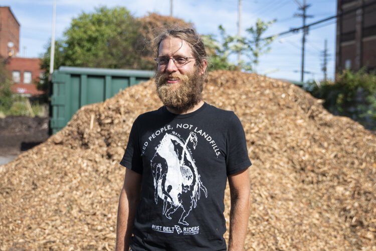 Nathan Rutz, director of soil at Rust Belt Riders.