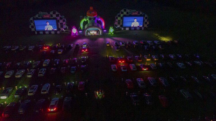 Parking Lot Social event in Edinburgh