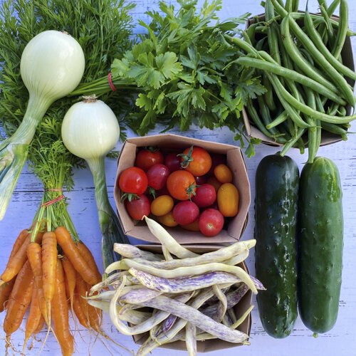 Ohio City Farm produce