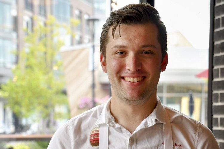Jordan Kirk, chef de cuisine at Dirty Bird