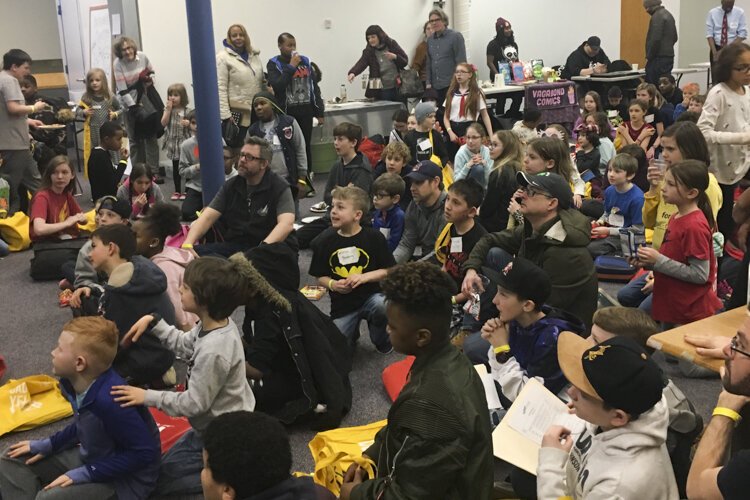 Kids’ Comic Con at the Coventry P.E.A.C.E. campus.