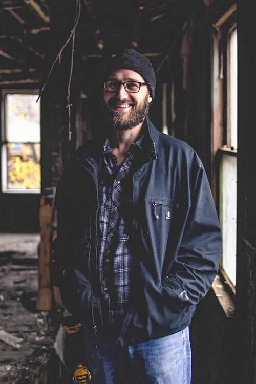 Third generation tradesman, Anthony Andreoli.