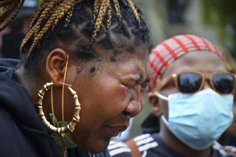 I Can't Breathe" Justice for George Floyd! protests in Cleveland