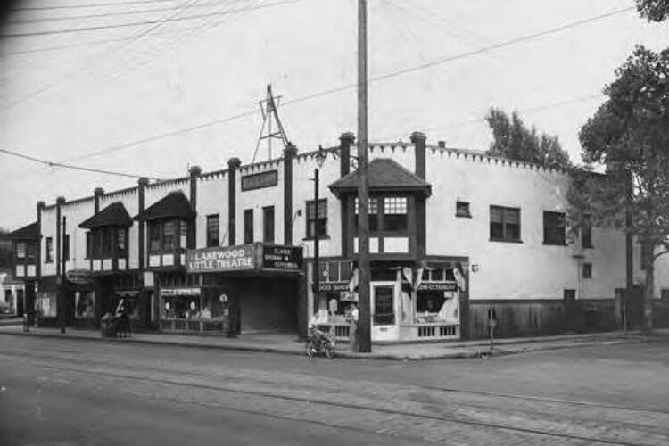 The Lakewood Little Theatre in 1939, on the corner of Detroit and Wayne avenues in Lakewood, part of the Beck Center today. Previously, it was the Lucier Theatre, from 1926 to 1930.