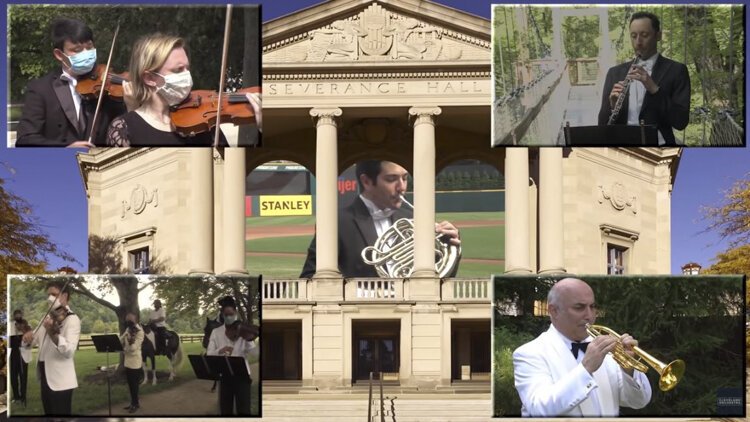 Musicians of The Cleveland Orchestra create Beethoven 9 Project, a video filmed throughout Greater Cleveland