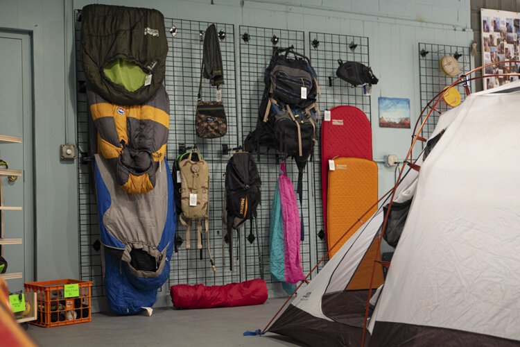 The Cleveland Outpost sells a mix of 80% used equipment and 20% new gear.
