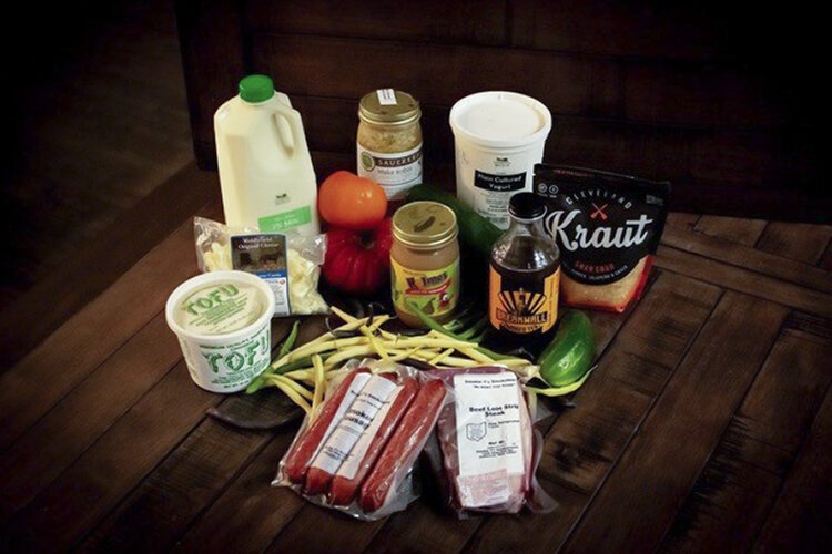 Participants sign up for the class, then buy the ingredients either independently or as a kit from the host chef or restaurant like this one from Love Local Collective.