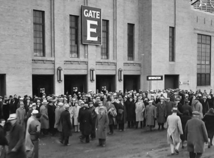 Cleveland Municipal Stadium 1932