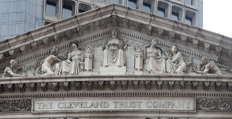 Detail of the Cleveland Trust Building