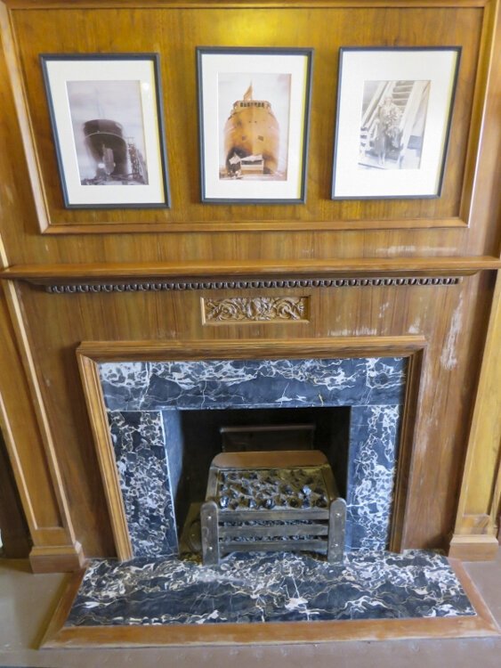 Guest quarters near the bow of the Mather