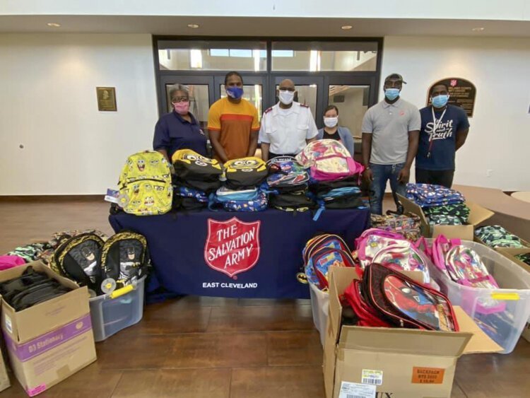 East Cleveland Salvation Army 10 Salvation Army of East Cleveland, Team Cribbs Foundation partner to