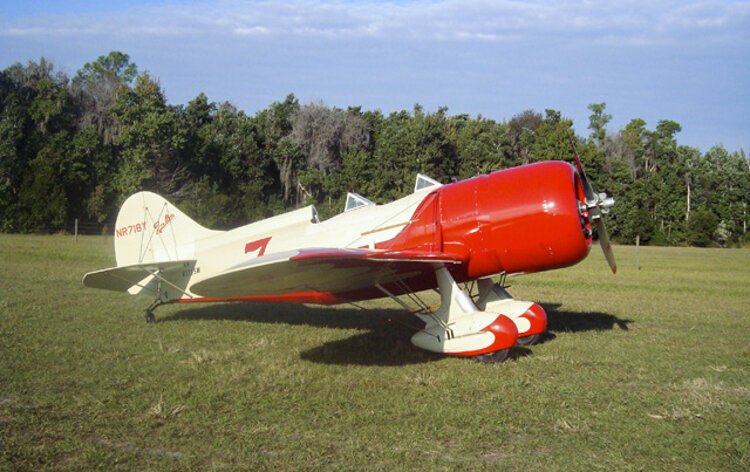 The Gee Bee Sportster, built in Springfield Massachusetts by the Granville Brothers and widely regar