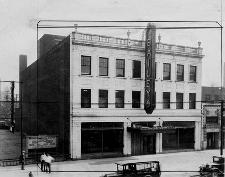 Bailey Co. store, Euclid Ave., near E. 101st Street 1929