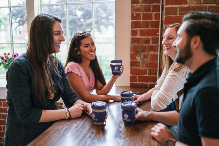 Cafilia, an environmentally friendly, subscription coffee service that works solely with local cafes, brewers, and roasters.