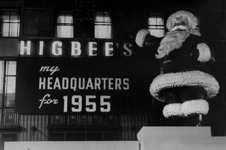 Higbee's Santa, 1955