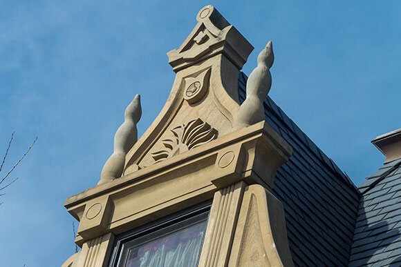 Tiedemann House detail