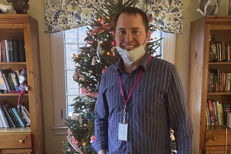 Tim Sommer, PT, checks home safety issues and makes suggestions.