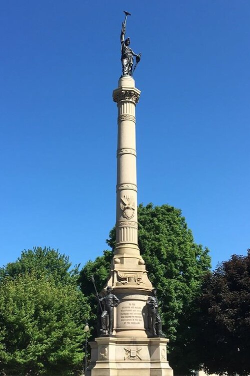 Muskegon, Michigan Soldiers and Sailors Monument