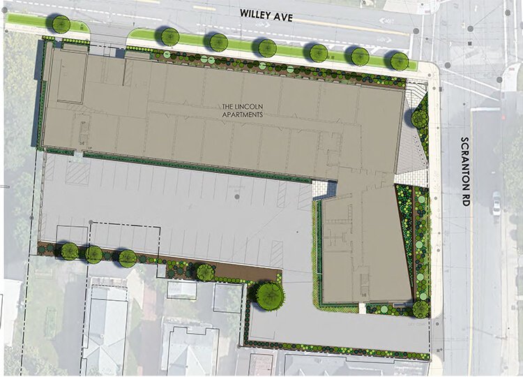 Lincoln landscape plan