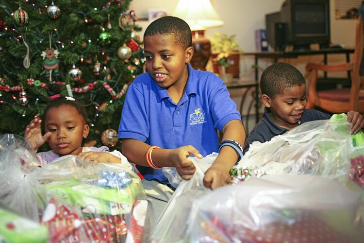 The Salvation Army brightens the holidays for children and families in need this holiday season.