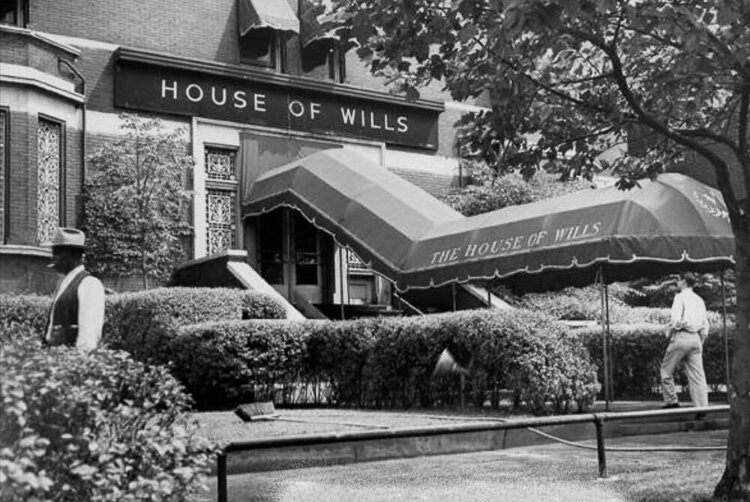 Entrance of the House of Wills 